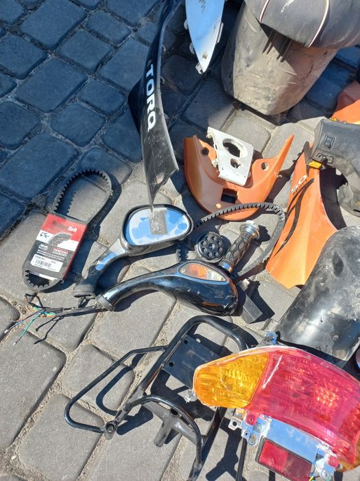 Komplet plastików do chińskich skuterów