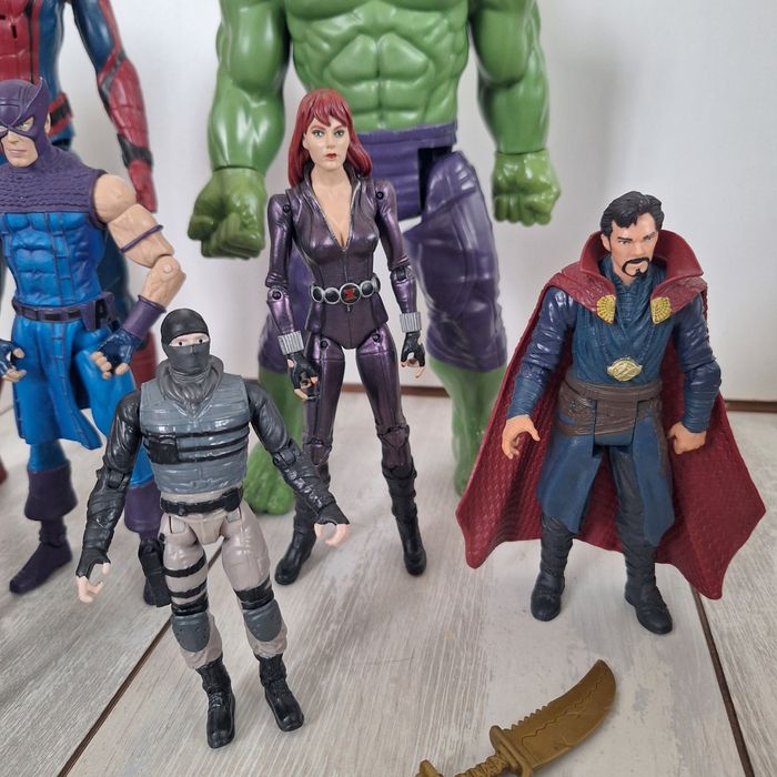 ЛОТ фігурки супергерої Марвел,Marvel,жах на вулиці В'язів,черепашки Н