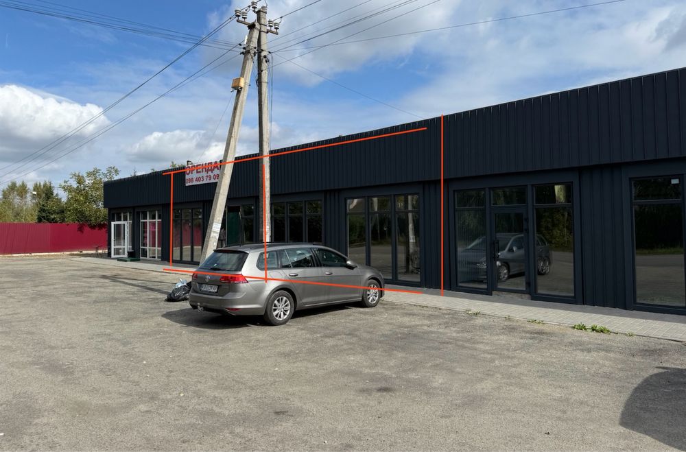 Приміщення 176 або 88 кв м (2*88кв м )