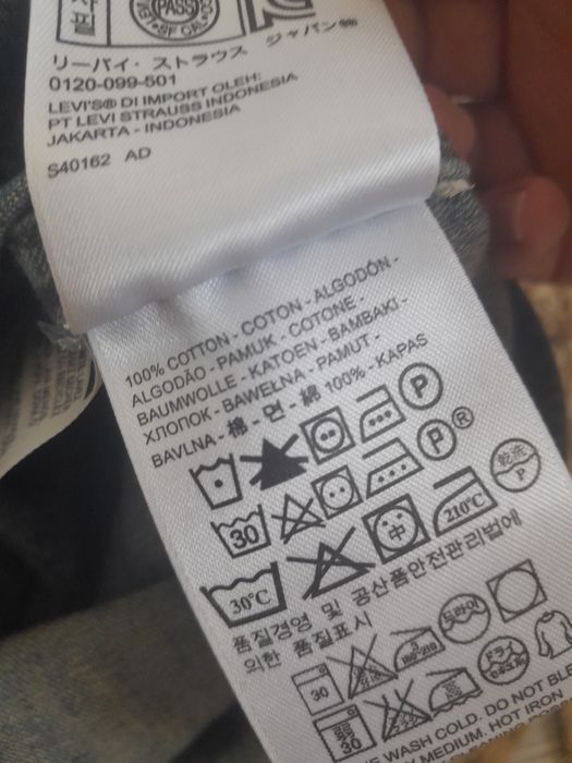 Koszula sukienka S 36 jeansowa Levis bawełna