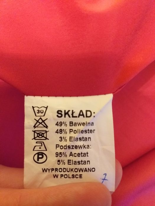 Sukienka według metki rozmiar 42 v