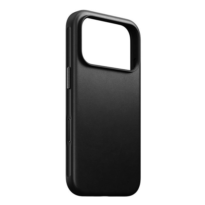 Nomad modern leather case - etui do iphone 18 pro / 17 pro kompatybilne z magsafe, skóra ecco (czarny)