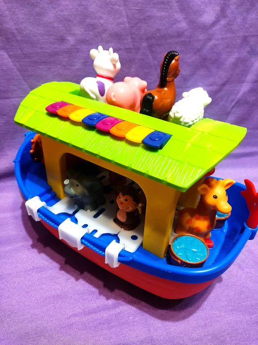 Іграшка музична Ковчег Ноя (українською)