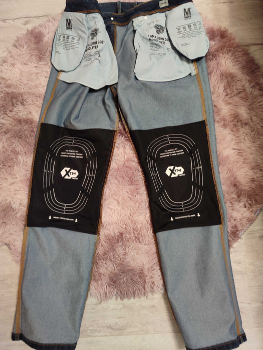 Мотоджинси з захистом  John Doe Monolayer Indigo