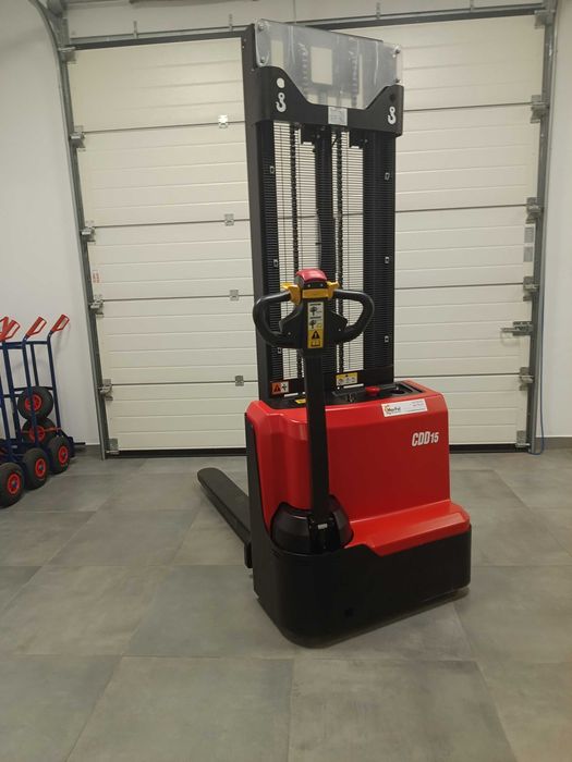Wózek paletowy elektryczny podnośnikowy  1500kg 1,5t 250cm 2,5m 3m 3,5m