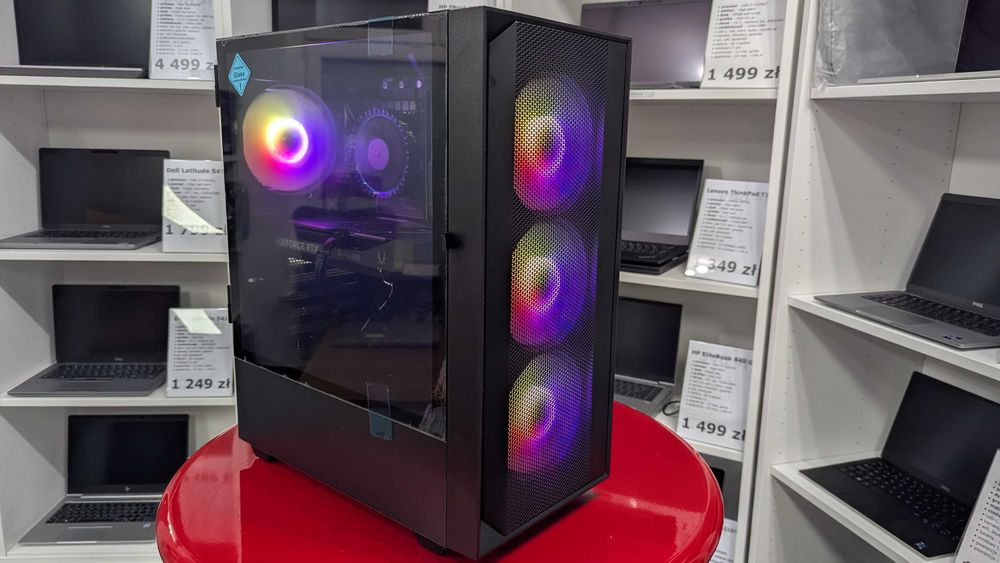 Nowy Komputer Gamingowy i5 16GB 1TB RTX 5060 Ti Win11 Faktura