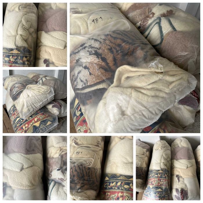 Шерстяні покривала з овечої ,верблюжої шерсті та шерсті лами