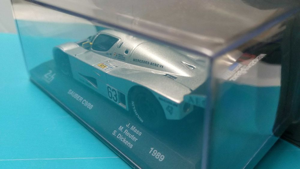 Mercedes-Sauber C9 #63: Vencedor Le Mans 1989 - Miniatura IXO esc 1/43