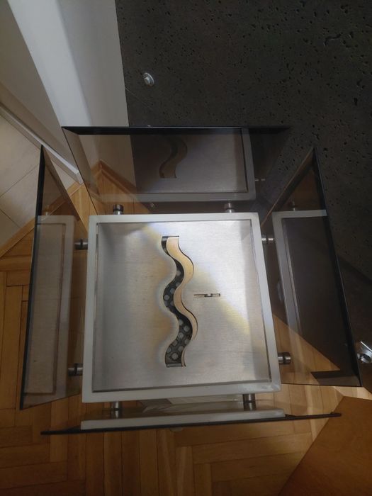 Biokominek wolnistojacy art modern