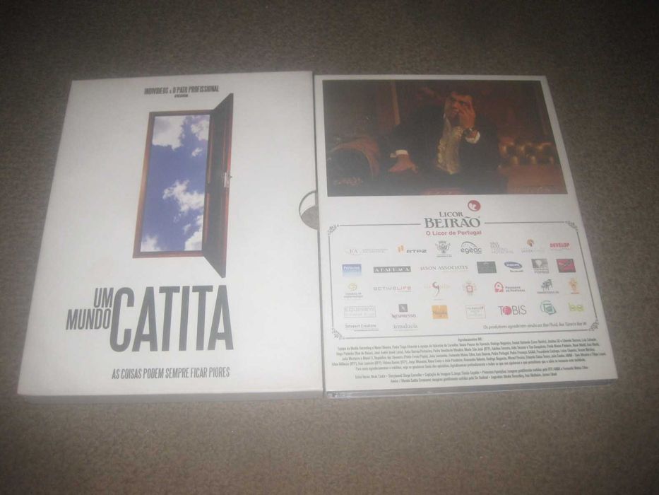 Série Completa "Um Mundo Catita" com Manuel João Oliveira/Edição Limitada/Digipack/Raríssima!