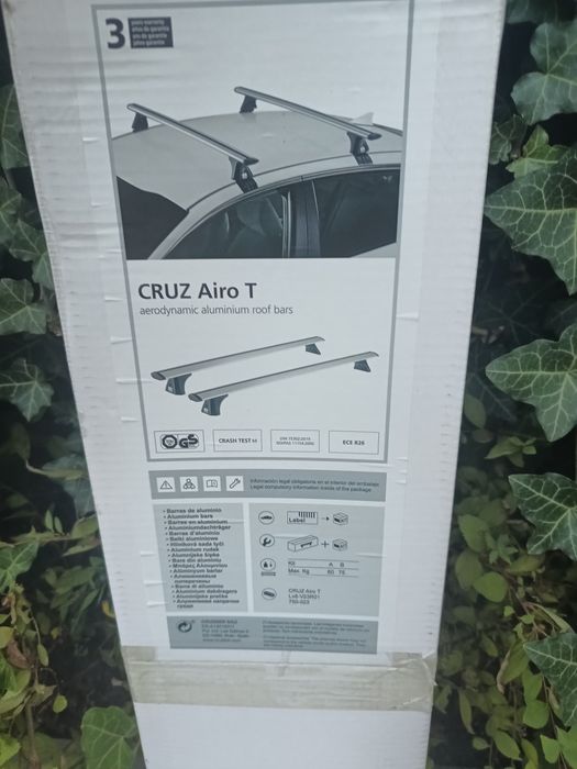 Bagażnik dachowy Cruz Airo T128 - uzywany (1 sezon)