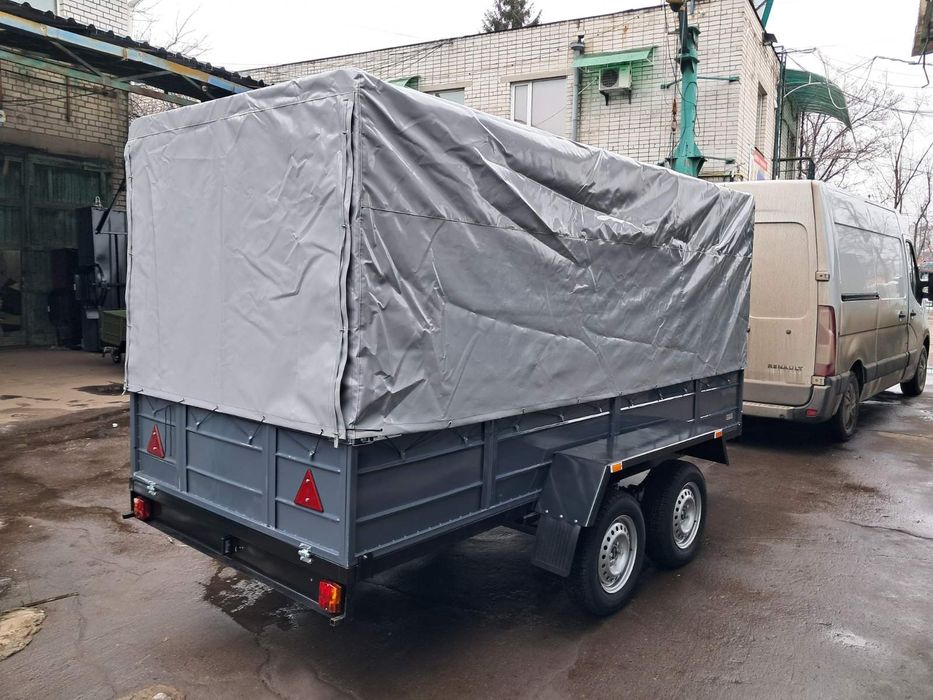 Причіп двухосний