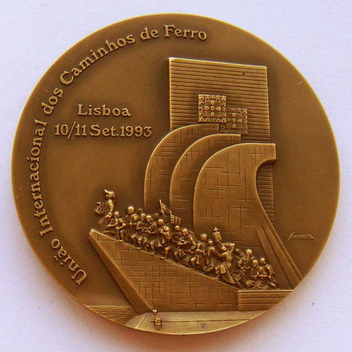 Medalha Bronze Caminhos de Ferro