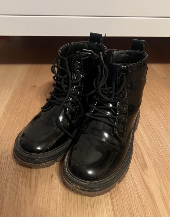 Botki wiosenne błyszczce Primark 32