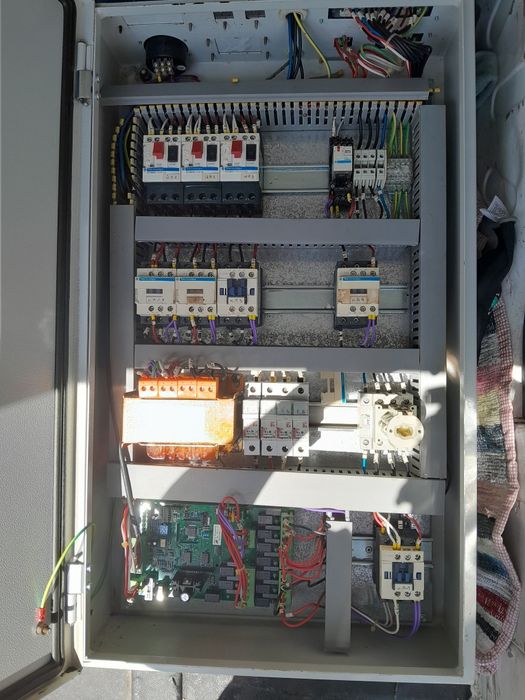 Quadros electricos de forno industrial