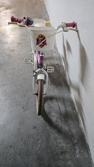 Bicicleta criança Patrulha Pata