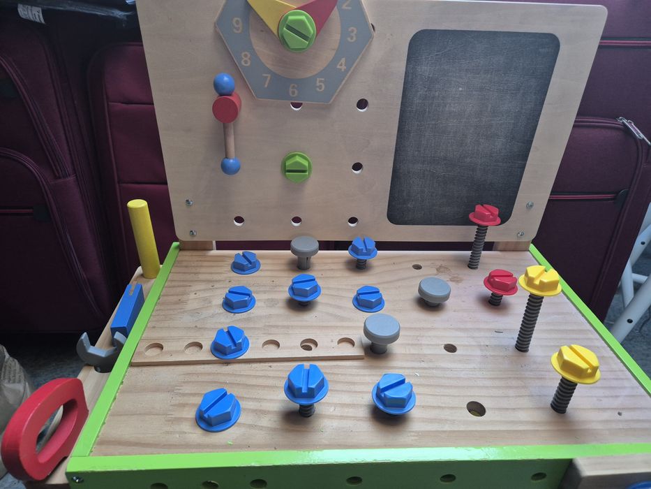 Drewniany warsztat dla dzieci