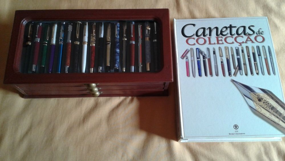 Vendo pelo preço do custo - 50 canetas tinta permanente com expositor e 100 fichas históricas