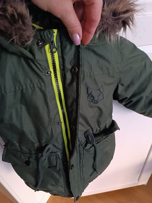 Kurtka parka zimowa bardzo ciepla 5 10 15