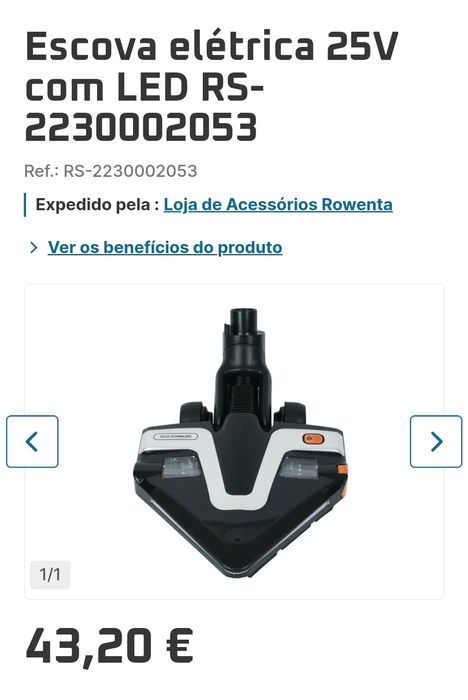 Escova Aspirador Rowenta