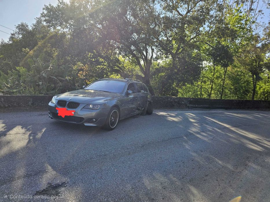 BMW 520D e61 Acidentado