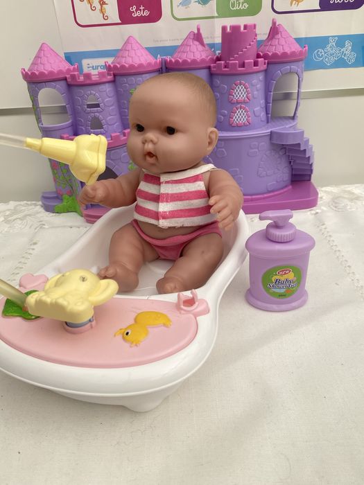 Bebé Boneca com baneira interativa424730998656870404