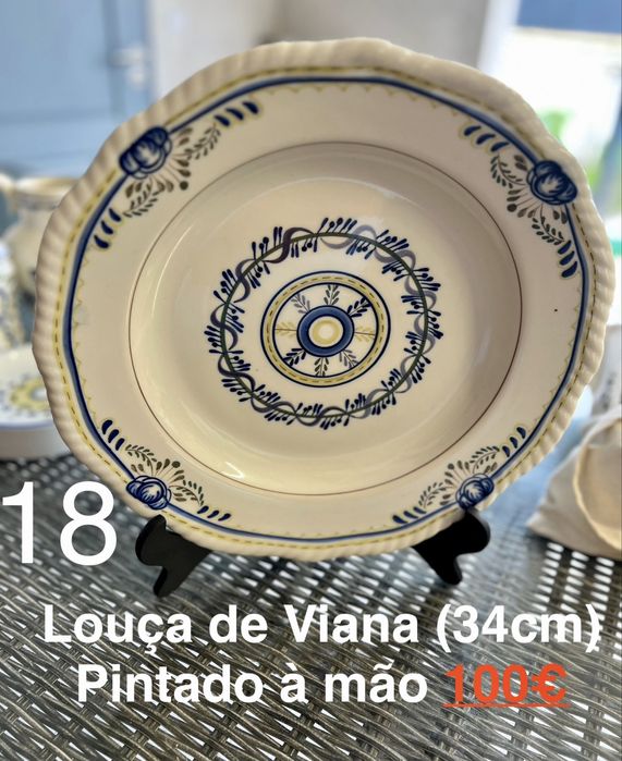 8 peças Louça de Viana