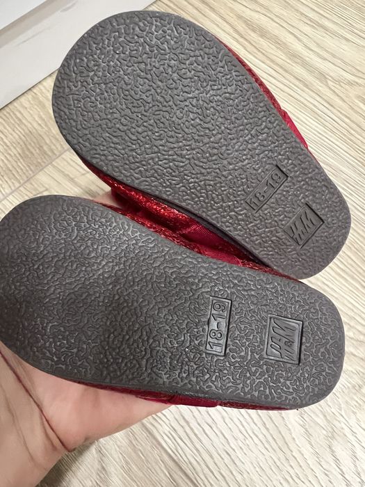 Балетки велюрові H&M