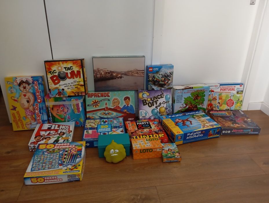 Vários jogos crianças