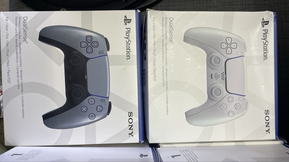 COMANDOS PS5 NOVOS SELADOS EM CAIXA (COM GARANTIA)