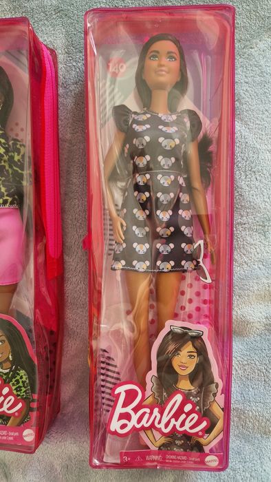 Barbie lalki Fashionistas nr 140 i 144, 2 sztuki