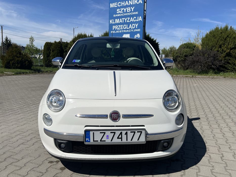 Fiat 500/1.2/69 KM/Klima/Panorama Dach/Serwisowany ASO/