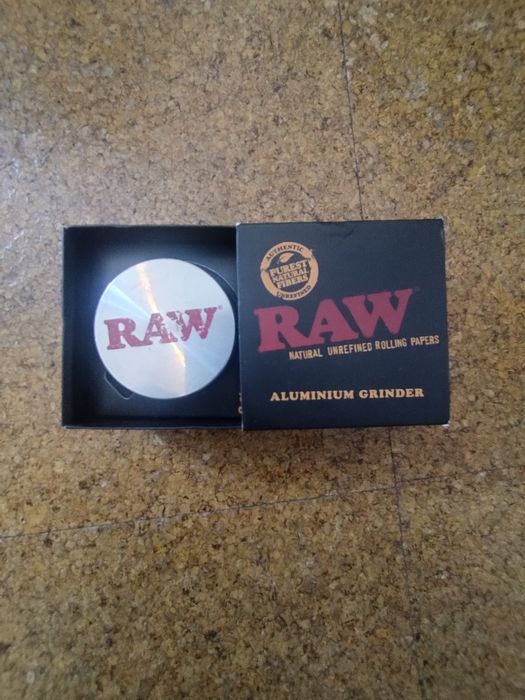 Grinder raw em alumínio c/ caixa original
