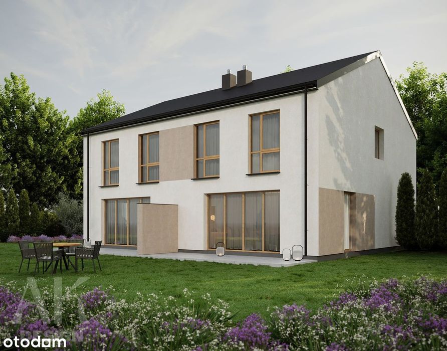 Niepruszewo - Dom dwulokalowy 110m² - Stan deweloperski