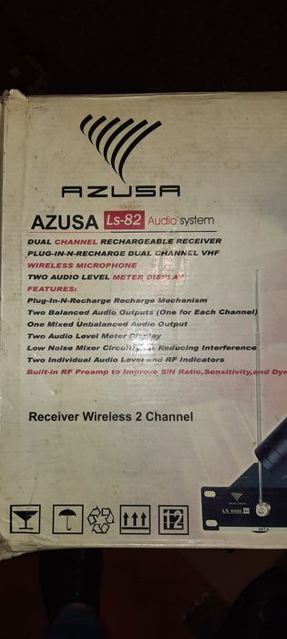 Sprzedam mikrofony Azusa  LS 82 ,Stan dobry.