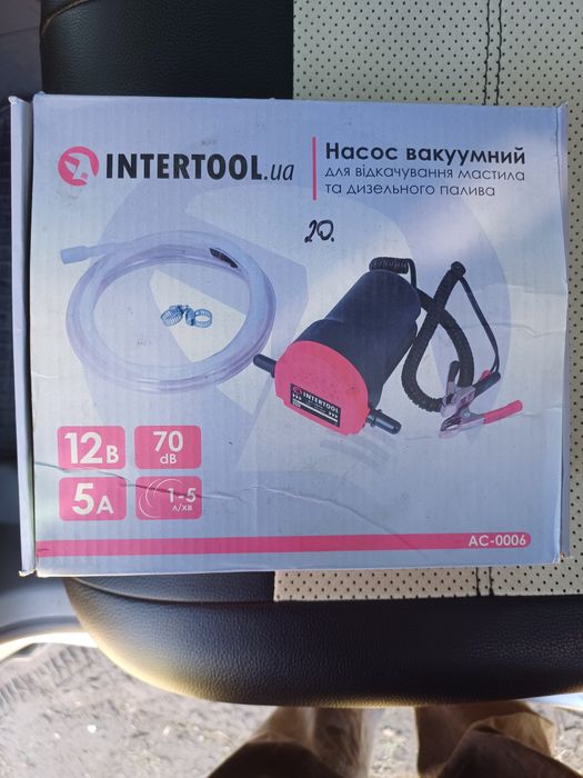 Вакуумний насос 12 В