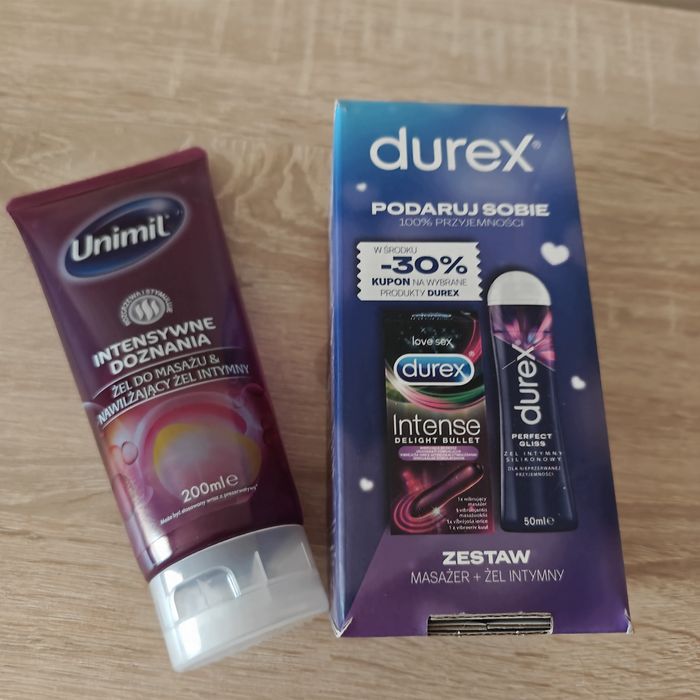 Zestaw Durex + zniżka 30 % +prezent