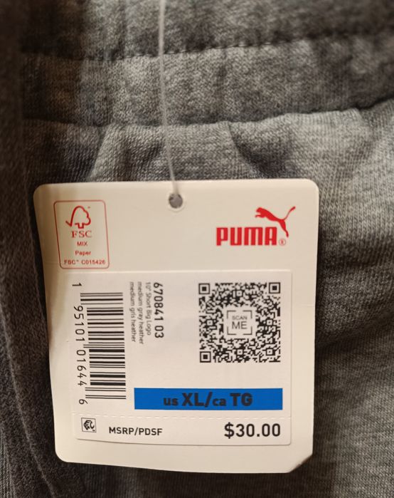 Фірмові коттонові чоловічі шорти Puma  р XL,