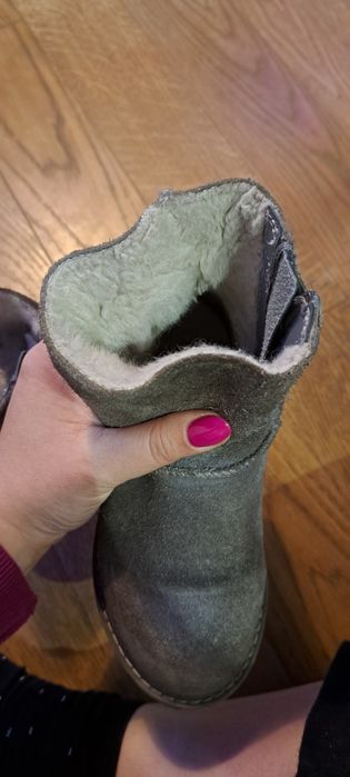 29 Geox kozaki botki skórzane