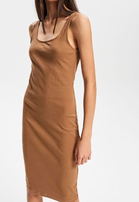 Пролёт Rezerved Платье майка Сарафан облегающее