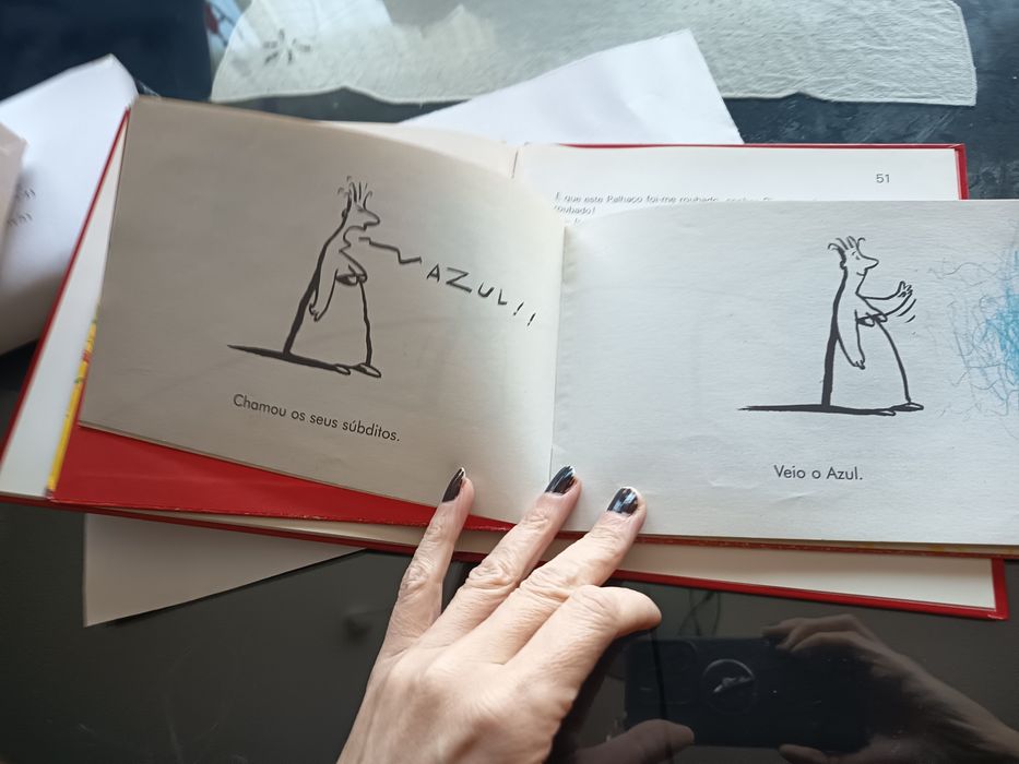 Livros infantis O quadro roubado eA rainha das cores