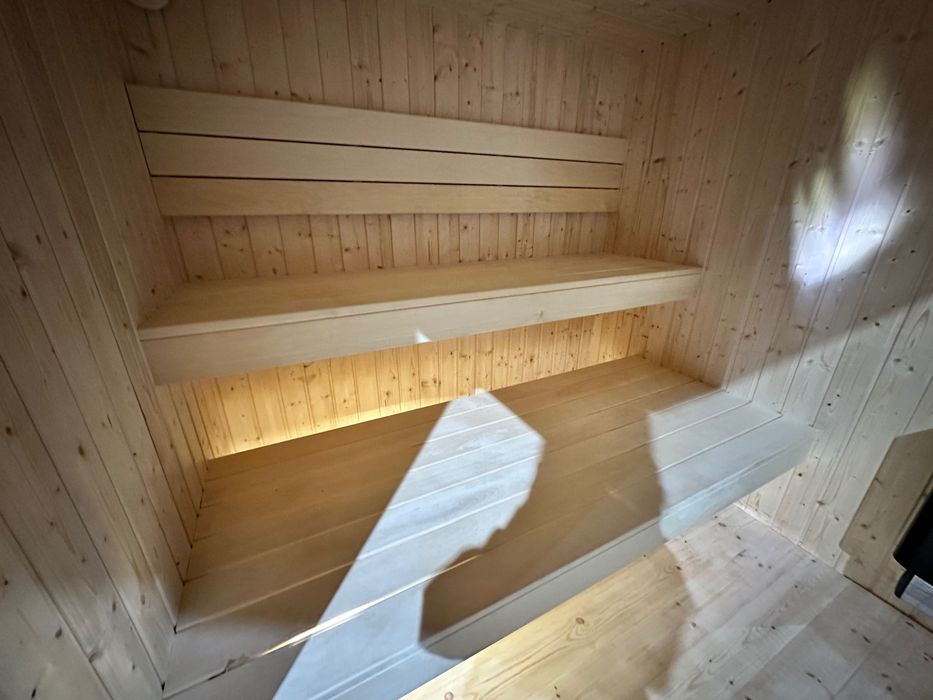 Sauna ogrodowa sauna zewnętrzna 255cm x 240