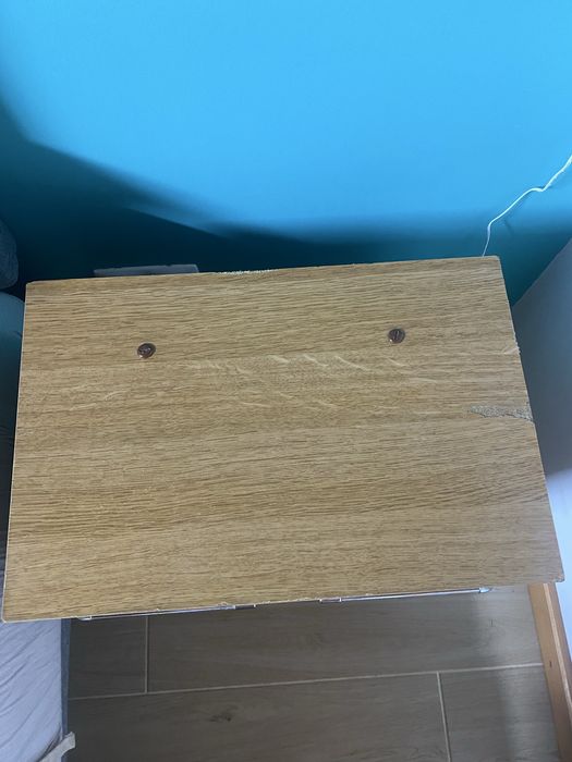Cama solteiro+colchão+ mesa d.cabeceira