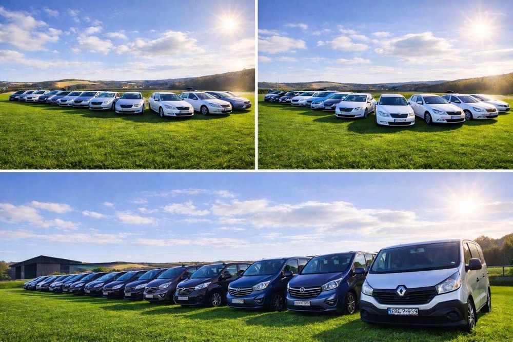 Wynajem samochodów 2/5/7/9 osobowych WYPOŻYCZALNIA