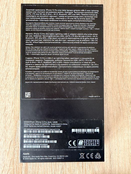 iPhone 12 Pro Gold 128Gb