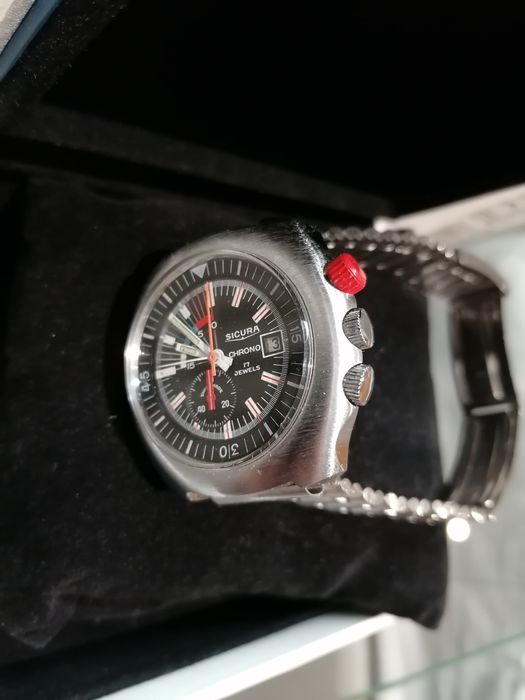 Relógio cronógrafo antigo64284812778242123