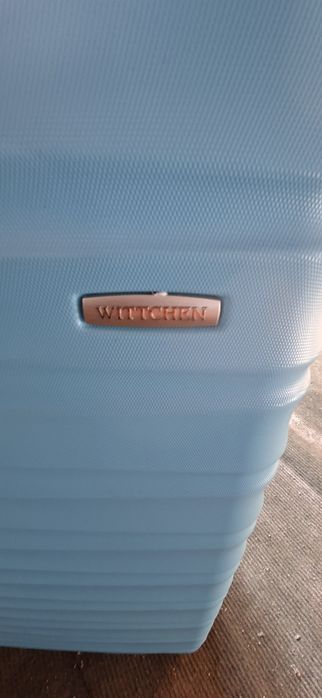 WITTCHEN duża walizka niebieska