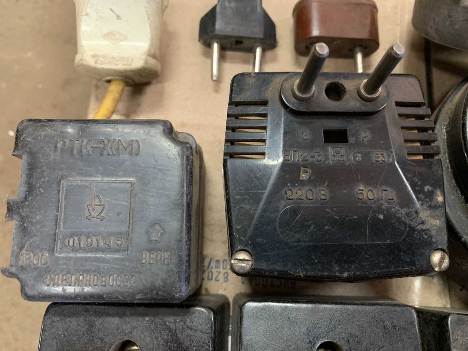 Розетка вилка Реле пусковое РТК-Х, БП2-3, РШ30-о-М 25А - 380В: 31 грн ...