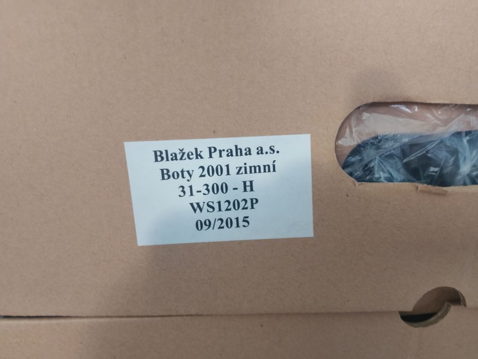 Берцы Blazek Praha