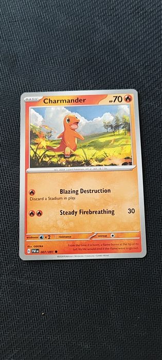 Karta Pokemon Charmander